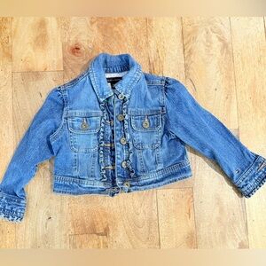 Tommy Hilfiger Blue Cropped Jean Jacket